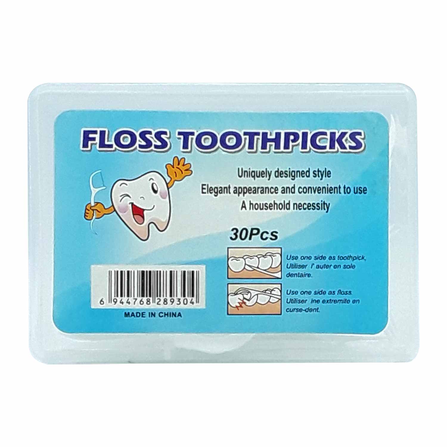 Floss ToothPicks 30 Pcs - Dream Pharmacy