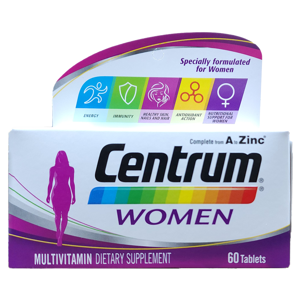 Centrum Women Multivitamin Dietary Supplement 60 Tab Dream Pharmacy